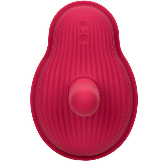 CALEXOTICS - RIDER DOUBLE MOTEUR MASSEUR TÉLÉCOMMANDE ROUGE