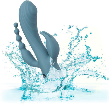 CALEXOTICS - GREY ECSTASY TRIPLE VIBRATOR