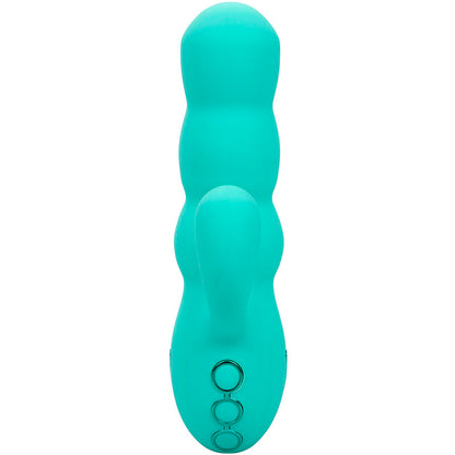CALEXOTICS - DEL MAR DIVA AQUA GREEN RABBIT VIBRATOR BY CALIFORNIA DREAMING