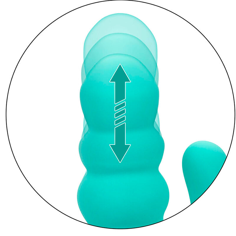 CALEXOTICS - DEL MAR DIVA AQUA GREEN RABBIT VIBRATOR BY CALIFORNIA DREAMING