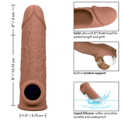 CALEXOTICS - EXTENSION RÉALISTE PERFORMANCE MAXX 7 PEAU MARRON