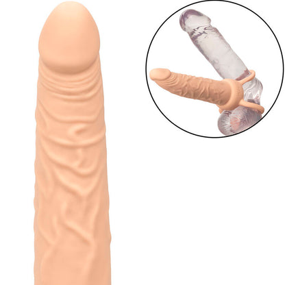 CALEXOTICS - PERFORMANCE MAXX DOUBLE PÉNÉTRATEUR RECHARGEABLE PEAU CLAIRE