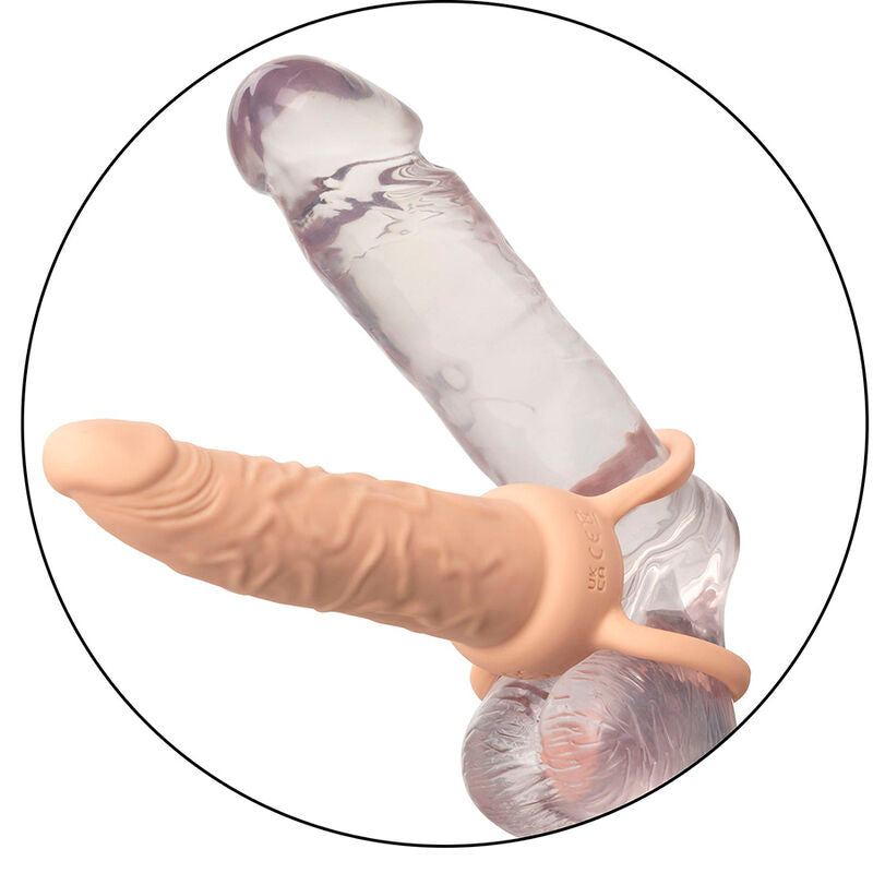 CALEXOTICS - PERFORMANCE MAXX DOUBLE PÉNÉTRATEUR RECHARGEABLE PEAU CLAIRE