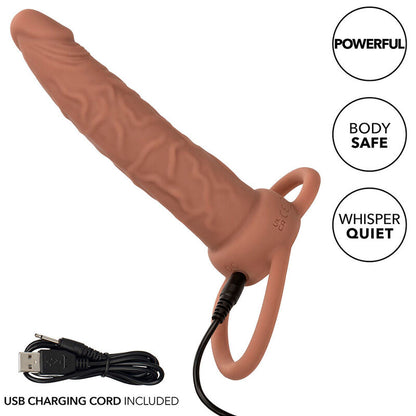 CALEXOTICS - PERFORMANCE MAXX DOUBLE PÉNÉTRATEUR RECHARGEABLE POUR PEAUX FONCÉES