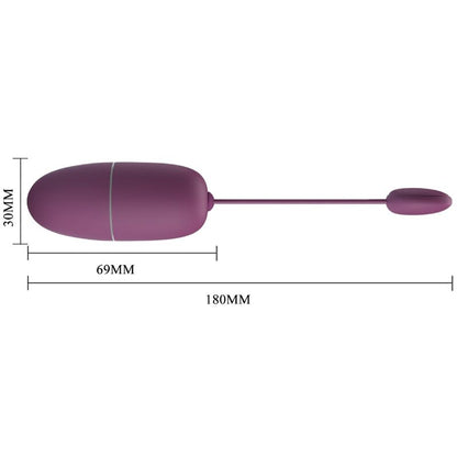 PRETTY LOVE - NYMPH APP-CONTROLLED VIBRATING EGG LILAC