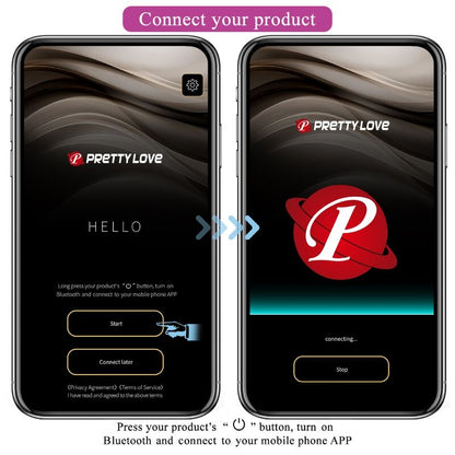 PRETTY LOVE - NYMPH APP-CONTROLLED VIBRATING EGG LILAC