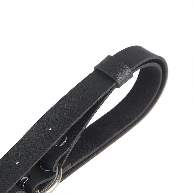 SUBBLIME - HARNAIS EN CUIR NOIR EN FORME DE CEINTURE TAILLE UNIQUE