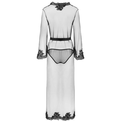 LIVCO CORSETTI FASHION - NOKINA LC XG055 ROBE + CULOTTE NOIRE TAILLE UNIQUE