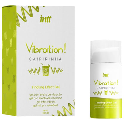 INTT - GEL VIBRATEUR LIQUIDE PUISSANT STIMULANT INTIME CAIPIRINHA 15 ML