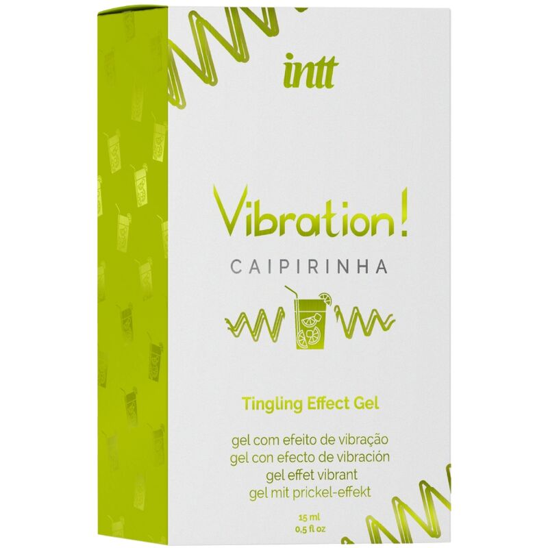 INTT - GEL VIBRATEUR LIQUIDE PUISSANT STIMULANT INTIME CAIPIRINHA 15 ML