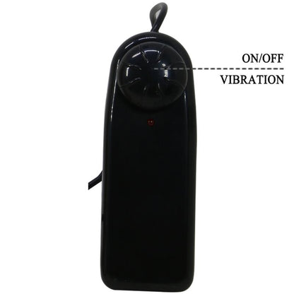 PRETTY LOVE - HARNAIS MARION CULOTTE UNIVERSELLE AVEC GODE VIBRANT 19 CM MULATTO