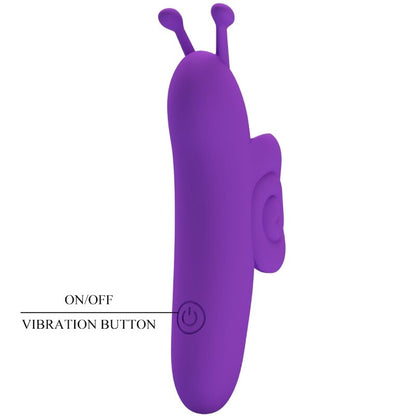 PRETTY LOVE - ESCARGOT PUISSANT STIMULATEUR DE DOIGTS VIOLET