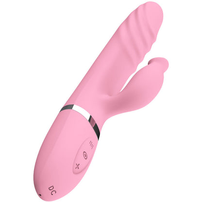 ARMONY - VIBRATEUR DE LANGUE ROSE À EFFET DE CHALEUR ET DE POUSSÉE