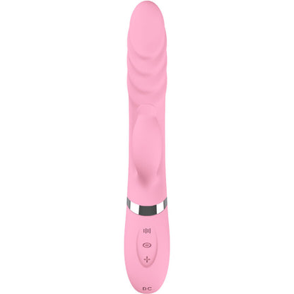 ARMONY - VIBRATEUR DE LANGUE ROSE À EFFET DE CHALEUR ET DE POUSSÉE