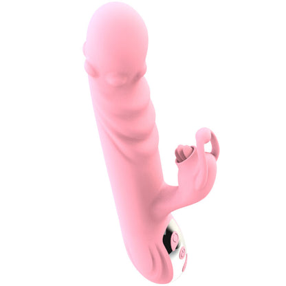 ARMONY - VIBRATEUR DE LANGUE COMPLET AVEC LANGUE STIMULANTE ET EFFET CHALEUR ROSE