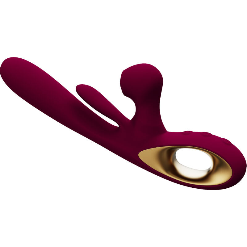 ARMONY - VIBRATEUR IMPACT SWING &amp; DOUBLE STIMULATEUR MODÈLE 1 BORDEAUX
