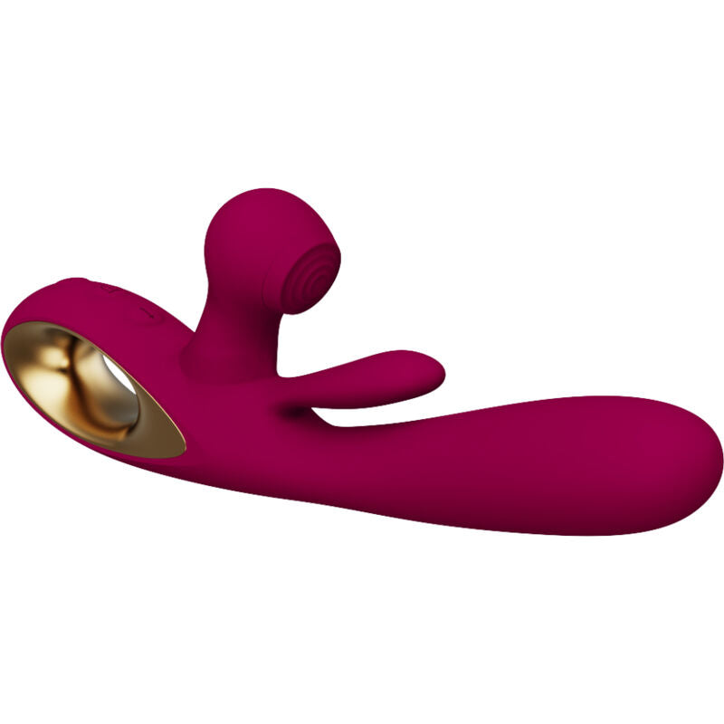 ARMONY - VIBRATEUR IMPACT SWING &amp; DOUBLE STIMULATEUR MODÈLE 1 BORDEAUX