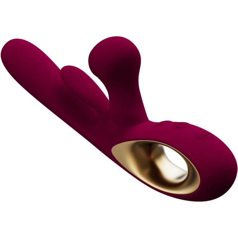 ARMONY - VIBRATEUR IMPACT SWING &amp; DOUBLE STIMULATEUR MODÈLE 1 BORDEAUX