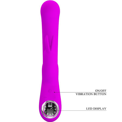 PRETTY LOVE - Vibromasseur stimulateur violet Skylar