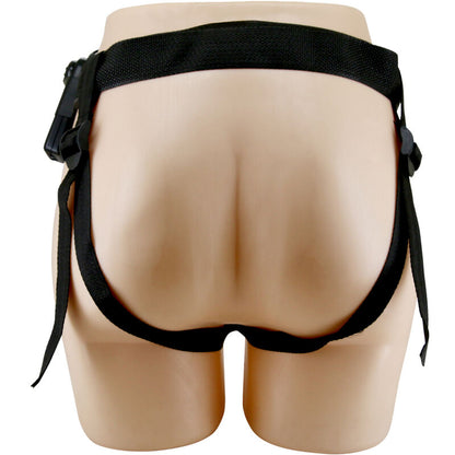 PRETTY LOVE - STARKS HARNAIS CULOTTE DILDO VIBRATION MULTI-VITESSES 17,5 CM MULATTO