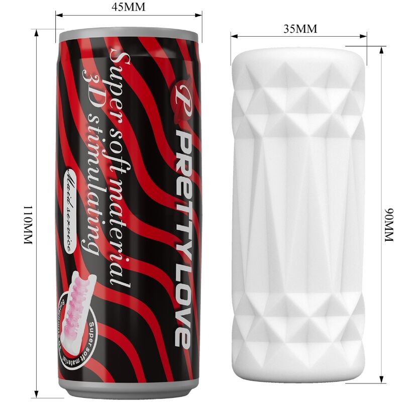 PRETTY LOVE - STIMULATEUR 3D CAN MODÈLE 1