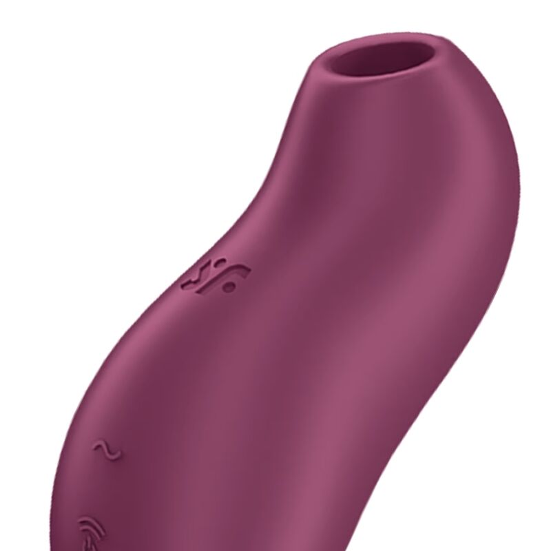 SATISFYER - STIMULATEUR DE CLITORIS POCKET PRO 1 GARNET