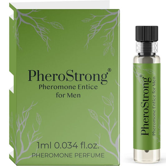 PHEROSTRONG - PARFUM AUX PHÉROMONES ENTICE POUR HOMME 1 ML