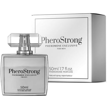 PHEROSTRONG - PARFUM EXCLUSIF AUX PHÉROMONES POUR HOMMES 50 ML