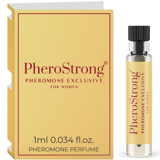 PHEROSTRONG - PARFUM EXCLUSIF AUX PHÉROMONES POUR FEMME 1 ML