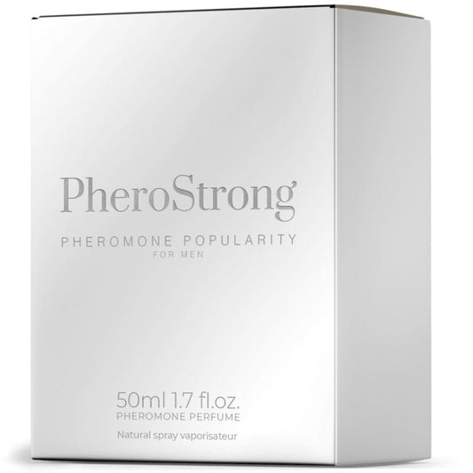 PHEROSTRONG - PARFUM AUX PHÉROMONES POPULARITY POUR HOMME 50 ML