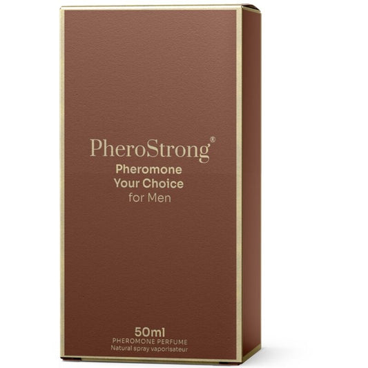 PHEROSTRONG - VOTRE PARFUM DE CHOIX AUX PHÉROMONES POUR HOMMES 50 ML