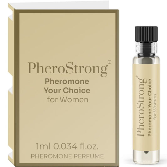 PHEROSTRONG - VOTRE PARFUM AUX PHÉROMONES DE CHOIX POUR FEMME 1 ML