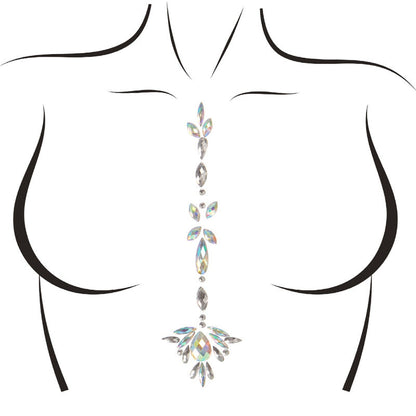 LEG AVENUE - BIJOU DE CORPS ADHÉSIF EN JADE