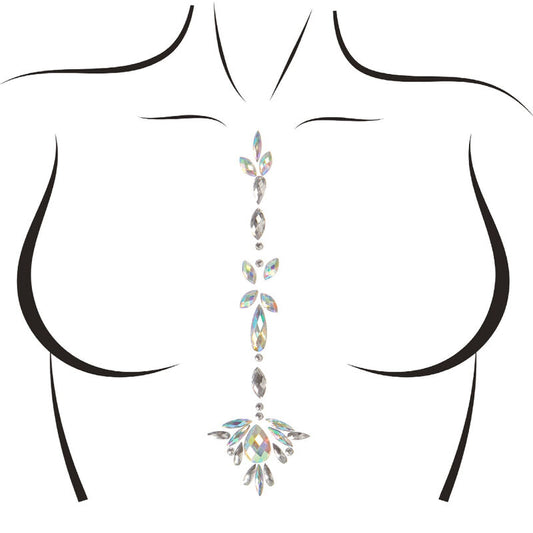 LEG AVENUE - BIJOU DE CORPS ADHÉSIF EN JADE