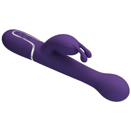PRETTY LOVE - DEJON 3-IN-1 MULTIFUNCTION RABBIT VIBRATOR PURPLE
