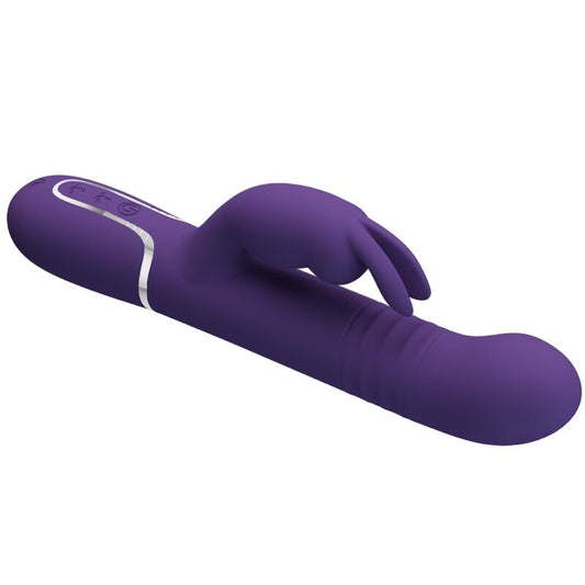 PRETTY LOVE - COALE 4-IN-1 RABBIT VIBRATOR PURPLE