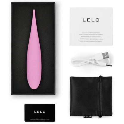 LELO - STIMULATEUR CLITORISÉ DE VOYAGE DOT ROSE