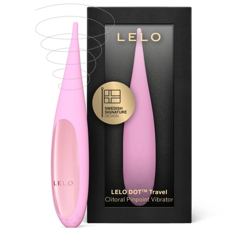 LELO - STIMULATEUR CLITORISÉ DE VOYAGE DOT ROSE