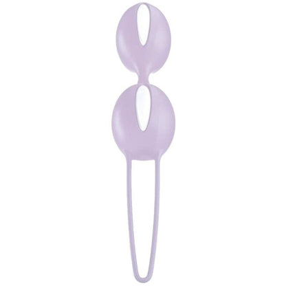 FUN FACTORY - SMARTBALLS DUO BOULES PELVIENNES BLANC / LILAS PASTEL