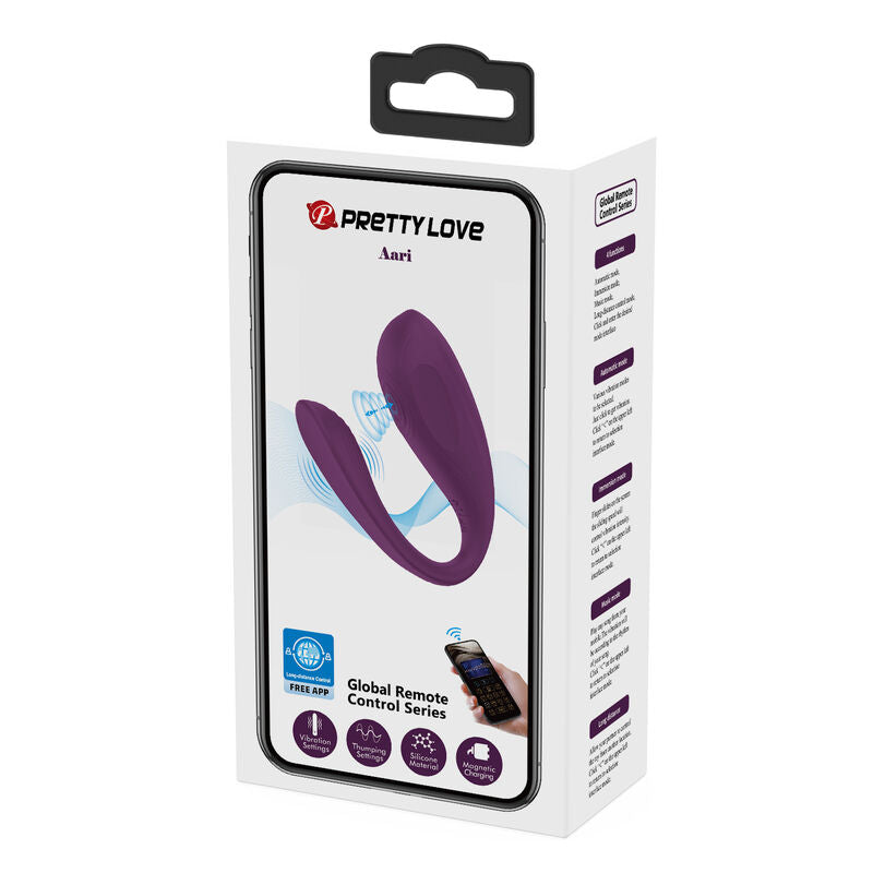 PRETTY LOVE - AARI PURPLE MASSAGER CLITORIS APPLICATION GRATUITE