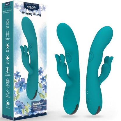 ARMONY - VIBRATEUR LAPIN DANSANT 10 VITESSES VERT