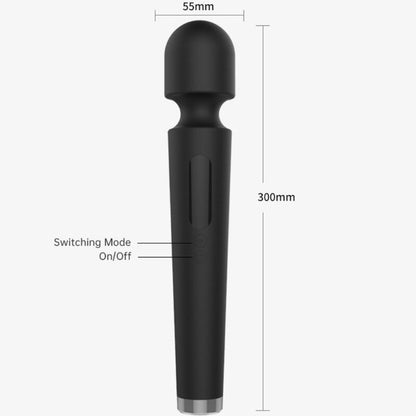 ARMONY - X POWER GRAND MASSEUR &amp; VIBRATEUR 7 VIBRATIONS NOIR