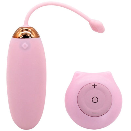 ARMONY - ŒUF VIBRANT KITTY FUN TÉLÉCOMMANDE 10 VIBRATIONS ROSE