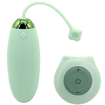 ARMONY - KITTY FUN ŒUF VIBRANT TÉLÉCOMMANDÉ 10 VIBRATIONS VERT