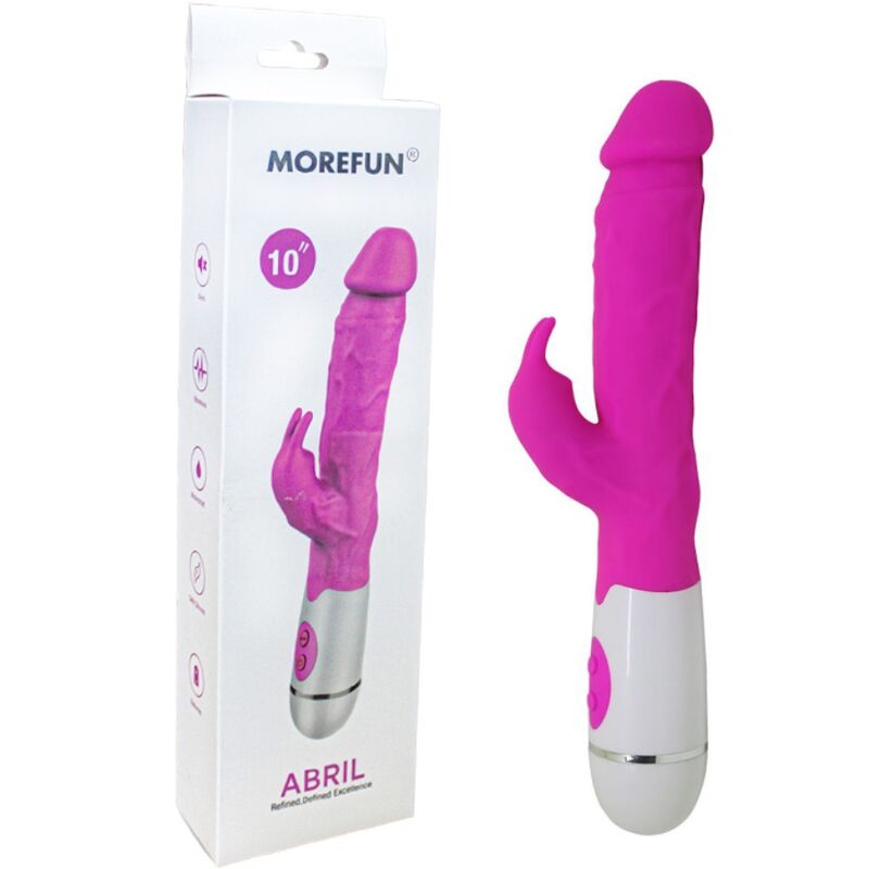 ARMONY - VIBRATEUR APRIL RABBIT 16 VITESSES ROSE