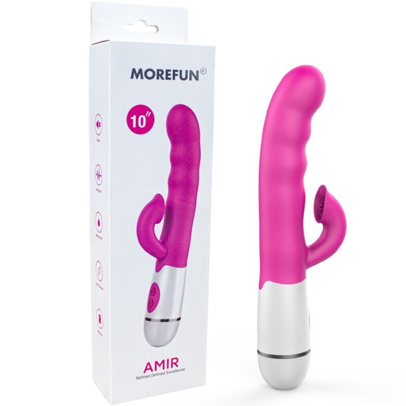 ARMONY - AMIR VIBRATEUR MULTIFONCTIONNEL AVEC LANGUE STIMULANTE 16 VITESSES ROSE