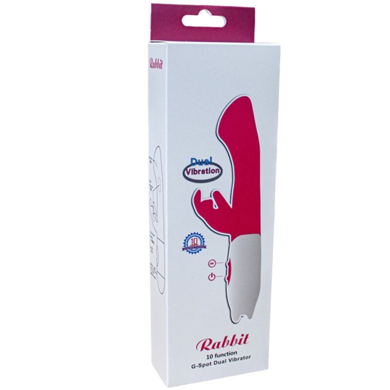 ARMONY - VIBRATEUR RABBIT ET STIMULATEUR DE POINT G 10 VITESSES ROSE