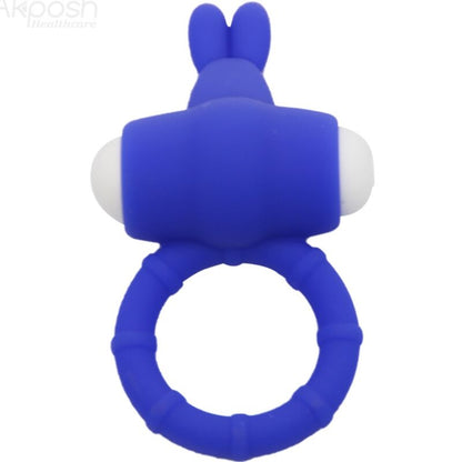 ARMONY - ANNEAU VIBRANT EN SILICONE BLEU MS BUNNY