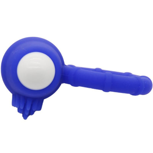 ARMONY - ANNEAU VIBRANT EN SILICONE POWER O BLUE