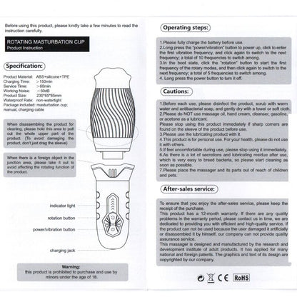 ARMONY - BELUCCI MASTURBATEUR ORAL VIBRATEUR BLANC